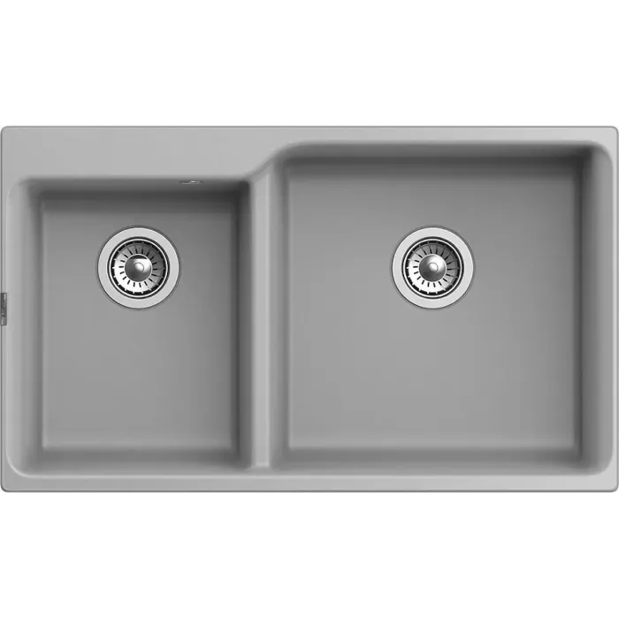 Кухонная мойка RIVELATO AXEL 90D grigio metallizzato Кухонная мойка RIVELATO AXEL 90D grigio metallizzato