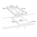Варочная поверхность LEONORD LEG-30201S Варочная поверхность LEONORD LEG-30201S