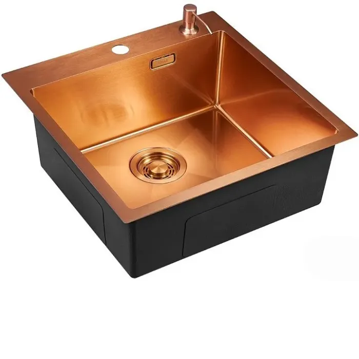 Кухонная мойка EMAR EMB-117A PVD Nano Coppery Кухонная мойка EMAR EMB-117A PVD Nano Coppery
