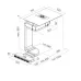 Варочная поверхность с вытяжкой PANDO E-391/78 V.1130 ECO PLUS + DIFUSOR LAT H60mm FILTROS CERAMICOS