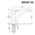 Смеситель MAUNFELD MFQT-10BG бежевый