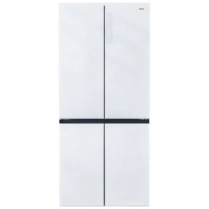 Холодильник CENTEK CT-1746 NF White Glass