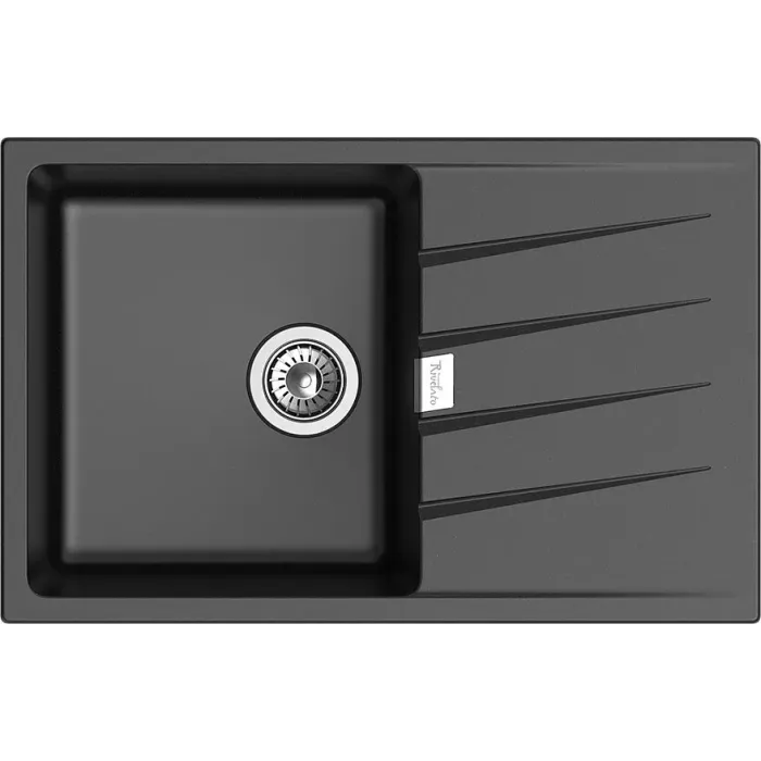 Кухонная мойка RIVELATO RAUM 78 nero Кухонная мойка RIVELATO RAUM 78 nero