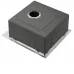 Кухонная мойка MILACIO Denia 75 Steel MC.77428 золото