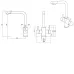Смеситель OULIN OL-8021 Matt Gold