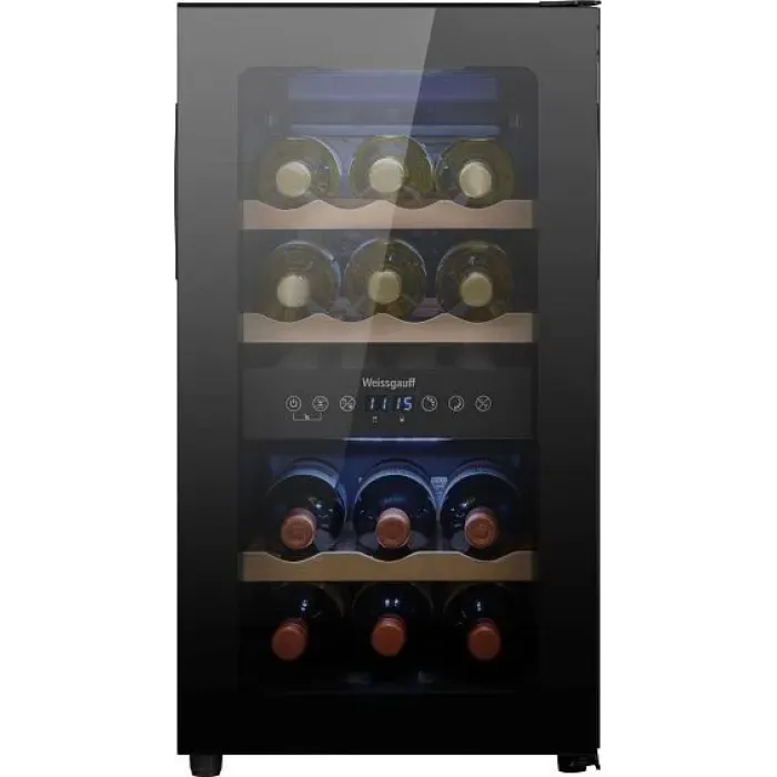 Винный шкаф WEISSGAUFF WWC-16 DualZone Compressor Винный шкаф WEISSGAUFF WWC-16 DualZone Compressor