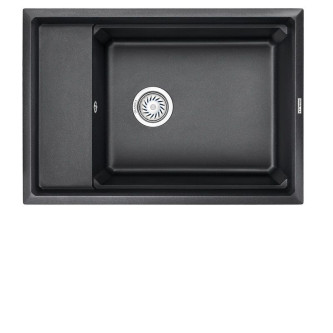 Кухонная мойка GRANULA KS-7305 чёрный
