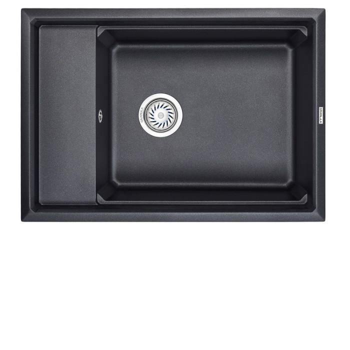 Кухонная мойка GRANULA KS-7305 шварц