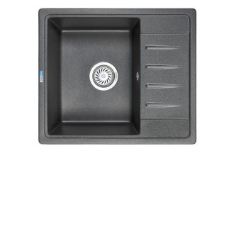 Кухонная мойка GRANULA ST-5803 графит