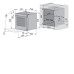 Духовой шкаф V-ZUG Combair V4000 60P C4T-21055 платина Духовой шкаф V-ZUG Combair V4000 60P C4T-21055 платина