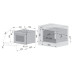 Паровой шкаф V-ZUG CombiSteamer V6000 45 CS6T-23043 чёрное стекло Паровой шкаф V-ZUG CombiSteamer V6000 45 CS6T-23043 чёрное стекло