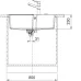 Кухонная мойка FRANKE UBG 610-72 белый (114.0741.505)