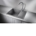 Кухонная мойка GRANULA ST-5803 графит