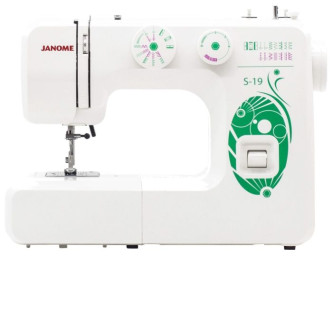 Швейная машина JANOME s-19 белый Швейная машина JANOME s-19 белый