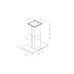 Вытяжка PANDO I-861/120 INOX V.1250 ECO SEC Вытяжка PANDO I-861/120 INOX V.1250 ECO SEC