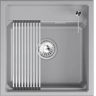 Кухонная мойка GRANULA KS-5002i алюминиум Кухонная мойка GRANULA KS-5002i алюминиум