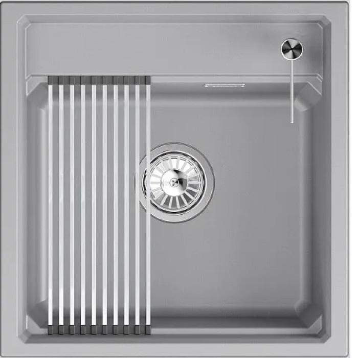 Кухонная мойка GRANULA KS-5002i алюминиум