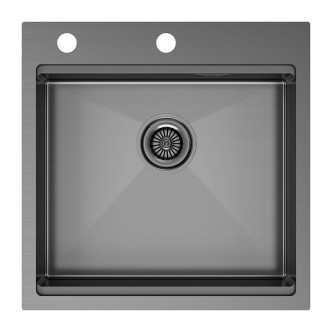 Кухонная мойка PAULMARK KRONER-PRO PM705151-GM