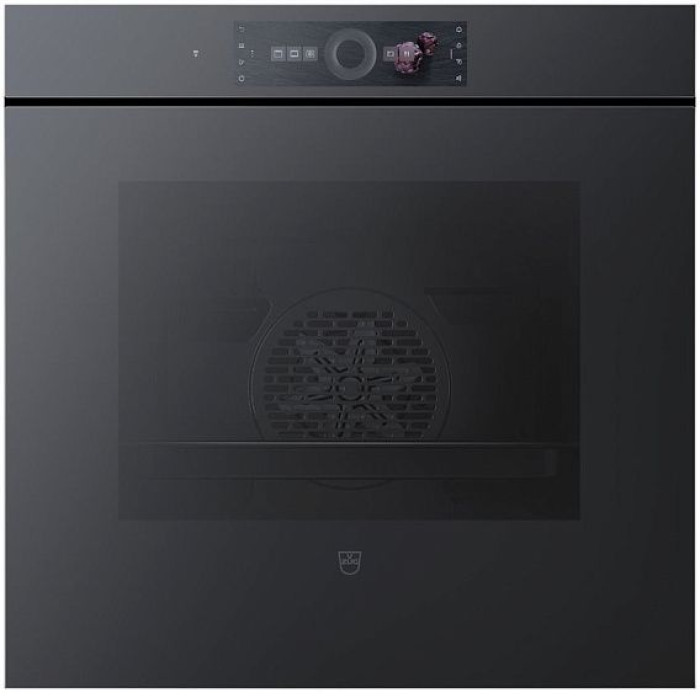 Духовой шкаф V-ZUG Combair V6000 60P C6T-21073 чёрное стекло