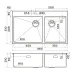 Кухонная мойка OMOIKIRI Akisame 86-2 Side-LG (4997048) Кухонная мойка OMOIKIRI Akisame 86-2 Side-LG (4997048)