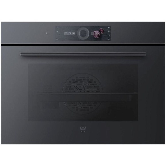 Духовой шкаф V-ZUG Combair V6000 45P C6T-21059 чёрное стекло Духовой шкаф V-ZUG Combair V6000 45P C6T-21059 чёрное стекло