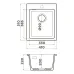 Кухонная мойка OMOIKIRI Omishima 41-CR Matt (4997550)