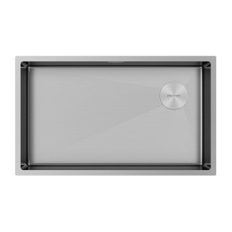 Кухонная мойка PAULMARK NEXT-SKEW 740 PM887444-BS Кухонная мойка PAULMARK NEXT-SKEW 740 PM887444-BS