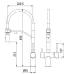 Смеситель MILACIO Ultra MCU.557.TB Total Black