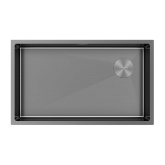 Кухонная мойка PAULMARK NEXT-SKEW 740 PM887444-GM Кухонная мойка PAULMARK NEXT-SKEW 740 PM887444-GM