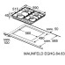 Варочная поверхность MAUNFELD EGHG.64.63CB.R/G Варочная поверхность MAUNFELD EGHG.64.63CB.R/G