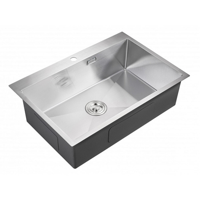 Кухонная мойка MILACIO Denia 750 Steel MC.77500 нержавеющая сталь Кухонная мойка MILACIO Denia 750 Steel MC.77500 нержавеющая сталь