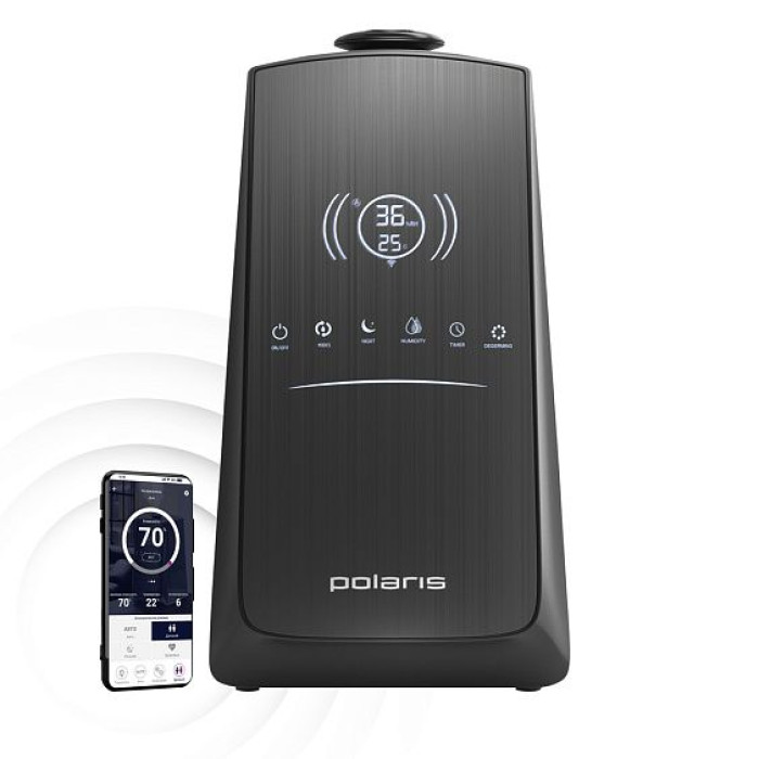Увлажнитель воздуха POLARIS PUH 9105 IQ Home черный Увлажнитель воздуха POLARIS PUH 9105 IQ Home черный