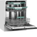 Посудомоечная машина WEISSGAUFF BDW 6136 D Inverter AutoOpen Infolight