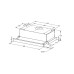 Вытяжка WEISSGAUFF TEL 600 TC WH Вытяжка WEISSGAUFF TEL 600 TC WH