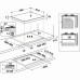 Варочная поверхность WHIRLPOOL AKTL 629/NB1 Варочная поверхность WHIRLPOOL AKTL 629/NB1