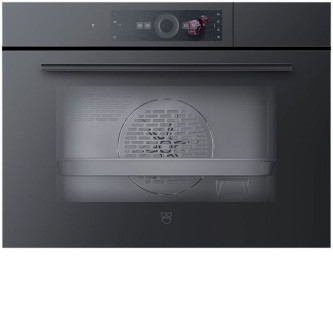 Паровой шкаф V-ZUG CombiSteamer V4000 45 CS4T-23031 чёрное стекло Паровой шкаф V-ZUG CombiSteamer V4000 45 CS4T-23031 чёрное стекло