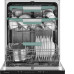 Посудомоечная машина WEISSGAUFF BDW 6136 D Inverter AutoOpen Infolight