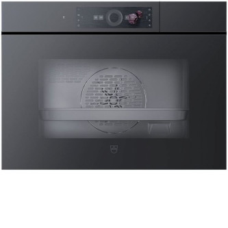 Паровой шкаф V-ZUG CombiSteamer V6000 45 CS6T-23043 чёрное стекло Паровой шкаф V-ZUG CombiSteamer V6000 45 CS6T-23043 чёрное стекло