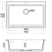 Кухонная мойка OMOIKIRI Omishima 76-WH Matt (4997551) Кухонная мойка OMOIKIRI Omishima 76-WH Matt (4997551)