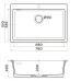 Кухонная мойка OMOIKIRI Omishima 76-BL Matt (4997484)