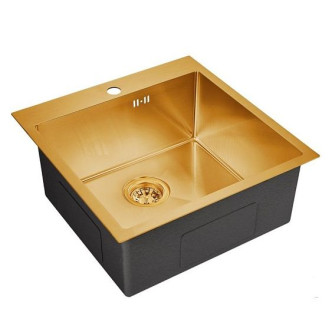 Кухонная мойка EMAR EMB-116 PVD Nano Golden