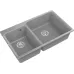 Кухонная мойка RIVELATO AXEL 90D grigio metallizzato Кухонная мойка RIVELATO AXEL 90D grigio metallizzato