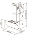 Вытяжка DARINA SLIDE G502B Вытяжка DARINA SLIDE G502B