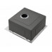 Кухонная мойка MILACIO Denia 57 Steel MC.77400 нержавеющая сталь