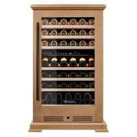 Винный шкаф MEYVEL MV77PRO-KBT2 (Натуральный бук) Винный шкаф MEYVEL MV77PRO-KBT2 (Натуральный бук)