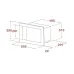 Микроволновая печь TEKA ML 8210 BIS NIGHT RIVER BLACK (112060008) Микроволновая печь TEKA ML 8210 BIS NIGHT RIVER BLACK (112060008)