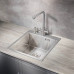 Кухонная мойка MILACIO Denia 46 Steel MC.77470 нержавеющая сталь
