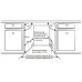 Посудомоечная машина MEFERI MDW4583 COMFORT PLUS Посудомоечная машина MEFERI MDW4583 COMFORT PLUS