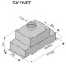Вытяжка KONIGIN Skynet Black 60 Вытяжка KONIGIN Skynet Black 60