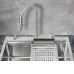 Смеситель MILACIO Ultra MCU.556.SS нержавеющая сталь